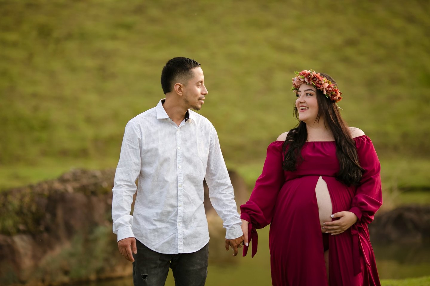 Ensaio Gestante Externo em Joinville