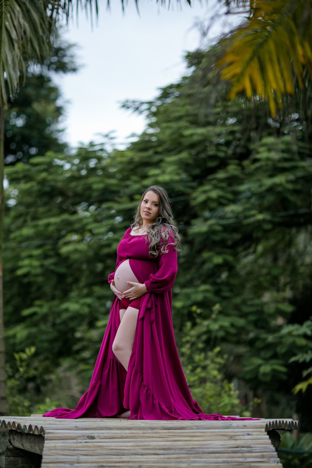 Foto Ensaio Gestante Externo em Joinville - Imagem 6