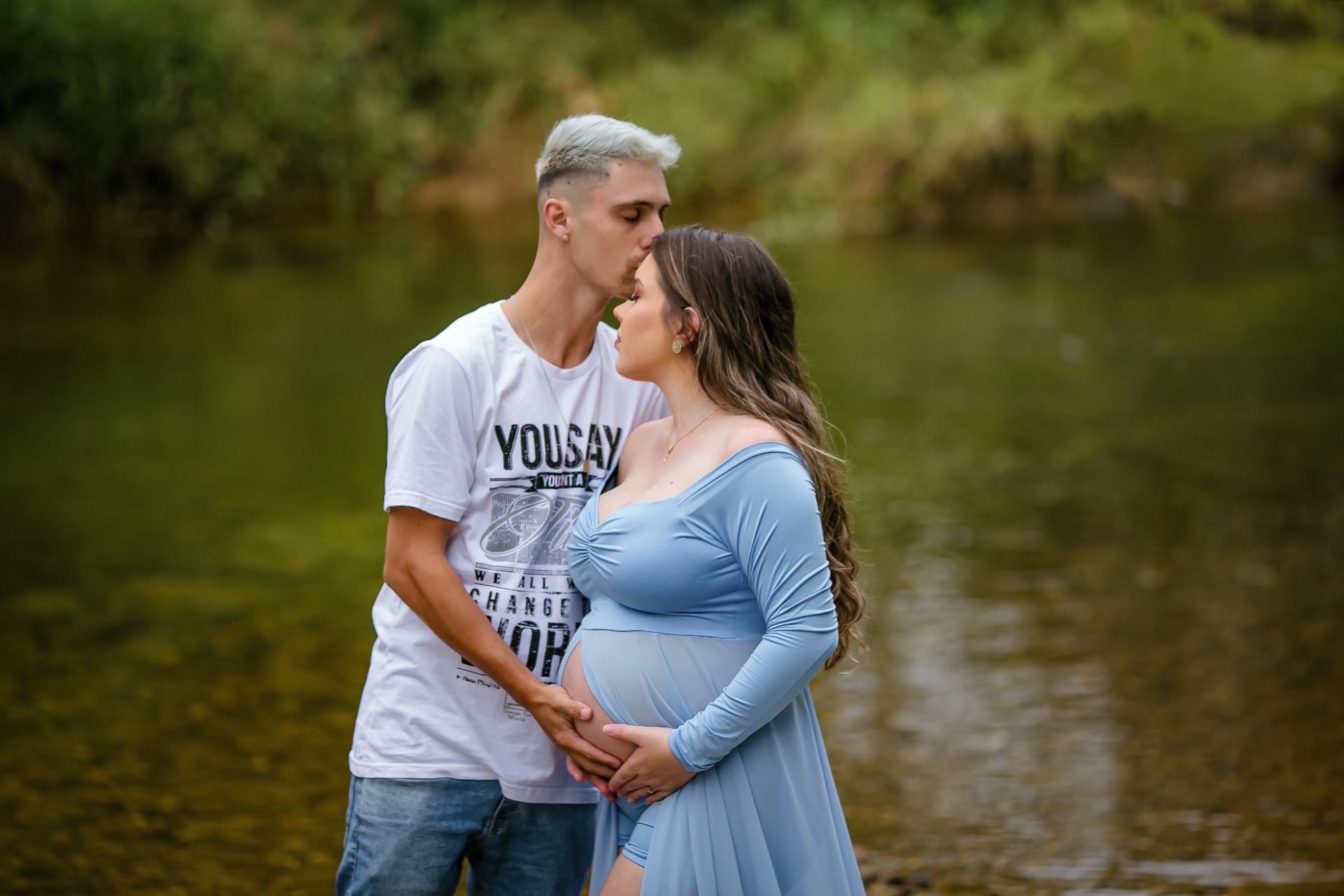 Foto Ensaio Gestante Externo em Joinville - Imagem 2