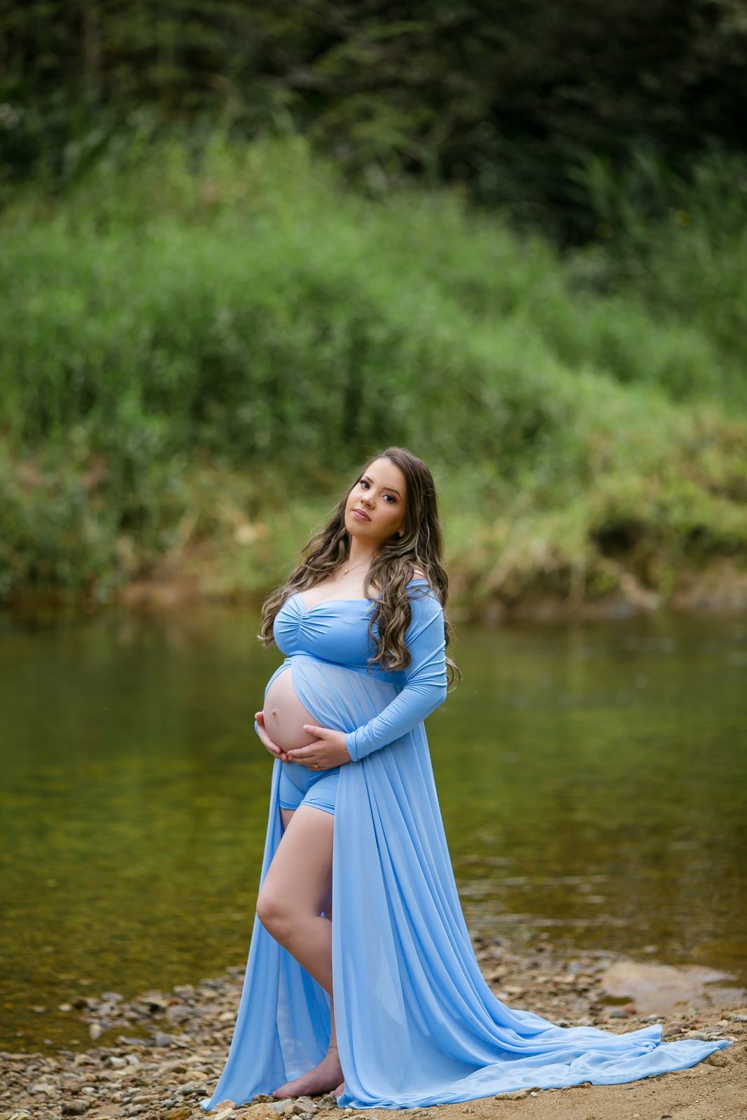 Foto Ensaio Gestante Externo em Joinville - Imagem 13