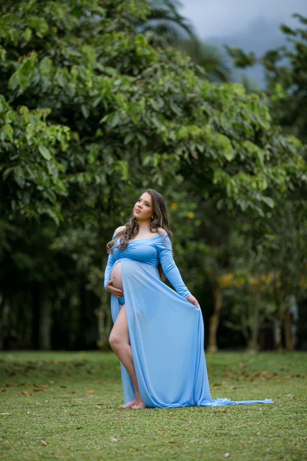 Foto Ensaio Gestante Externo em Joinville - Imagem 19