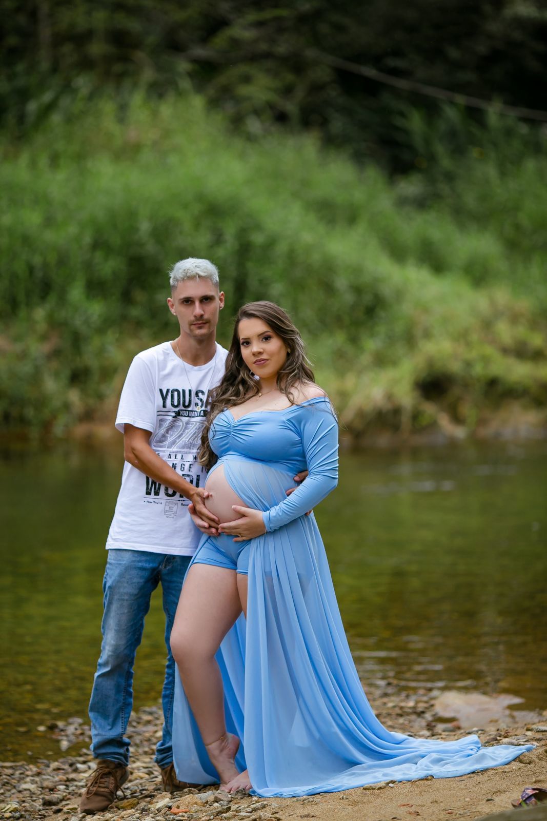 Foto Ensaio Gestante Externo em Joinville - Imagem 14