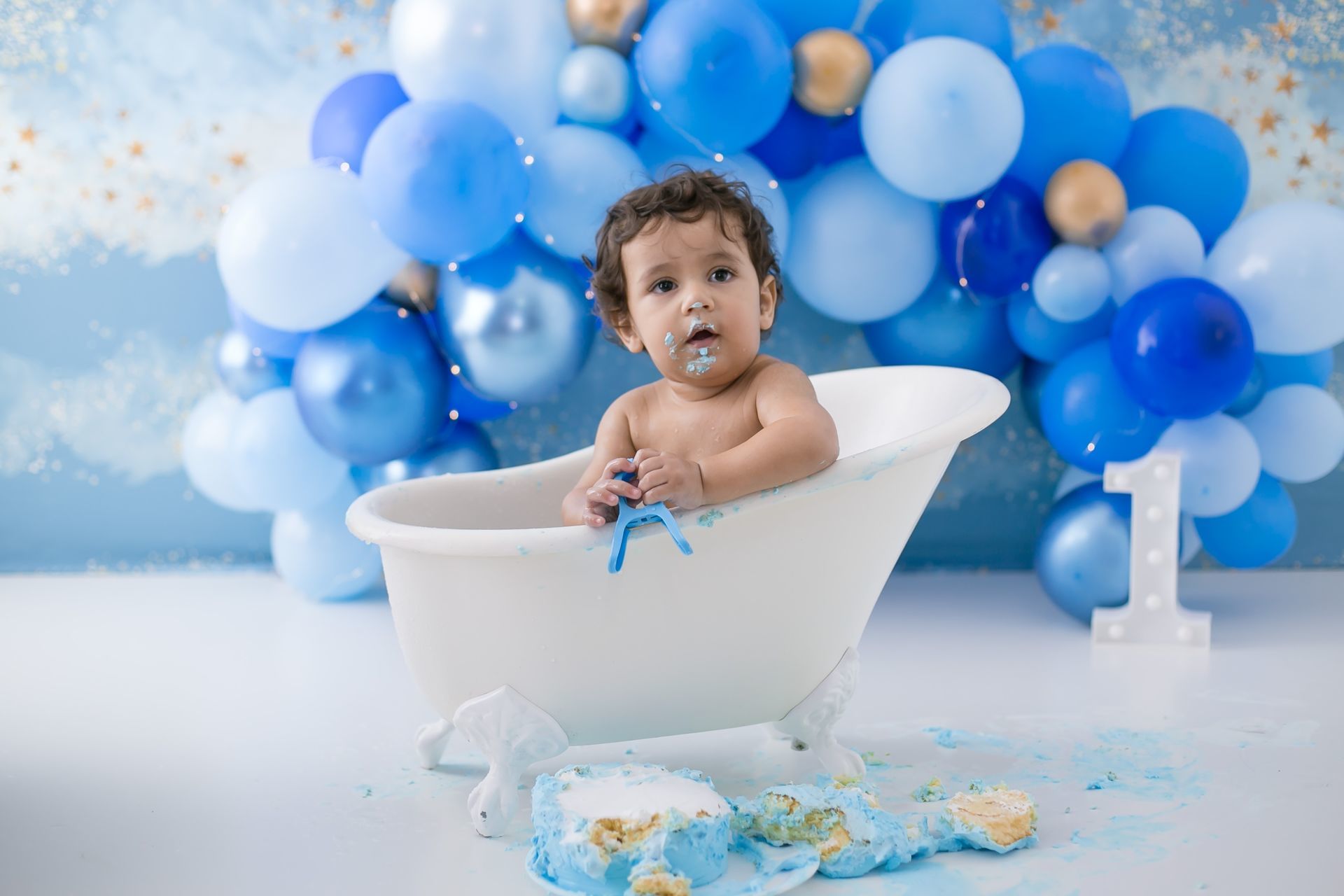 Foto Smash the Cake - Ensaio de 1 aninho em Joinville - Imagem 11