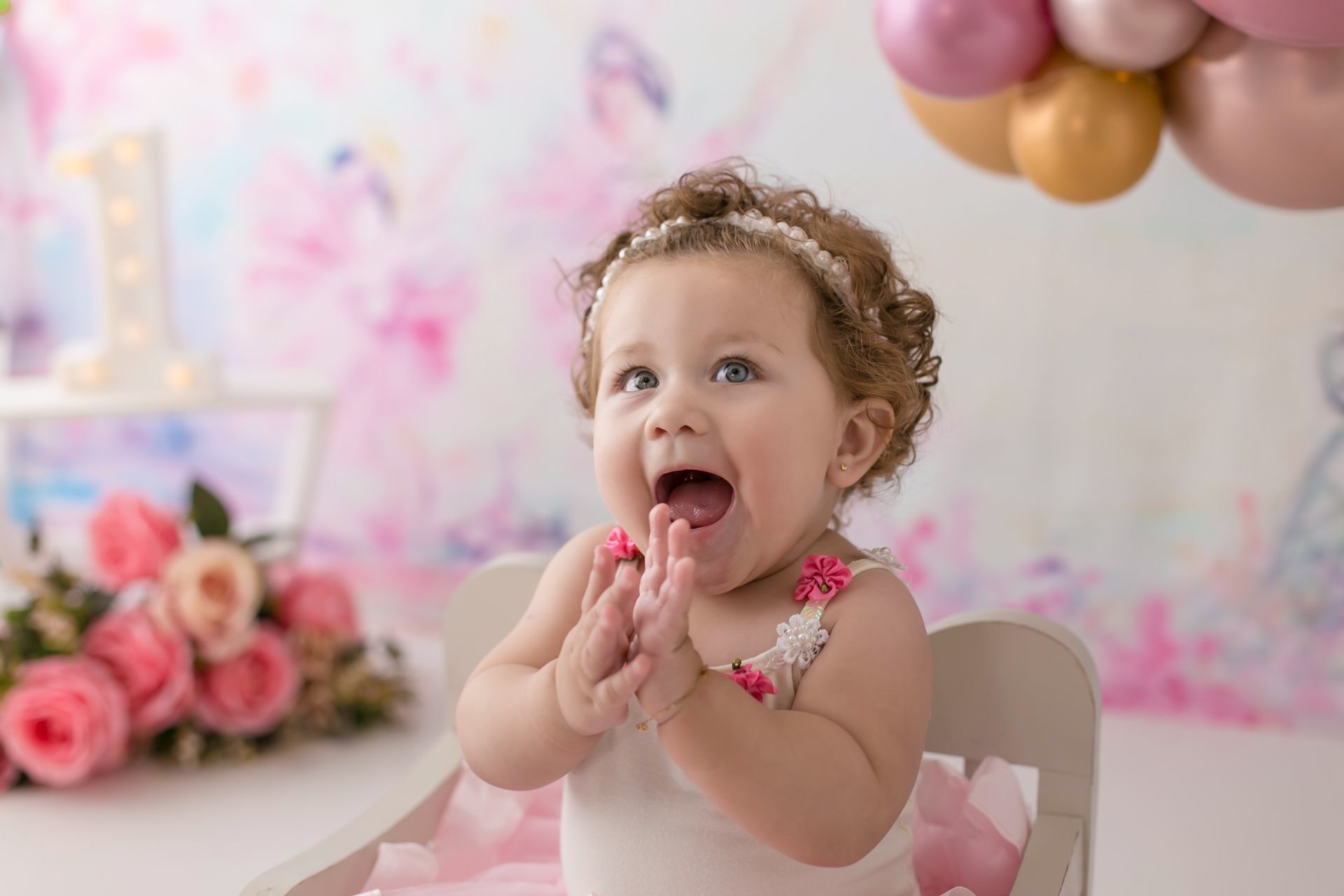 Foto Smash the Cake - Ensaio de 1 aninho da Heloisa - Imagem 5