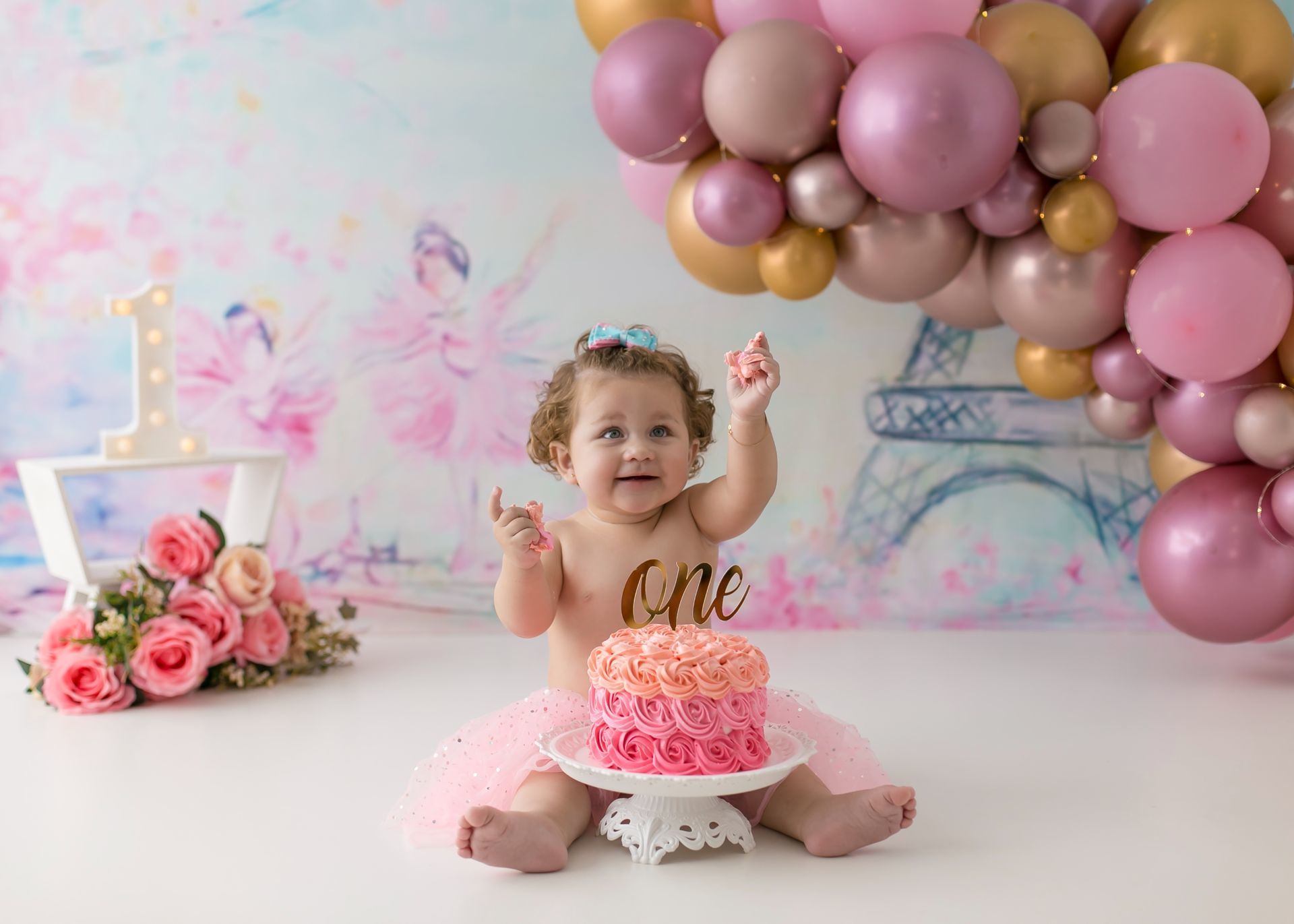 Foto Smash the Cake - Ensaio de 1 aninho da Heloisa - Imagem 17