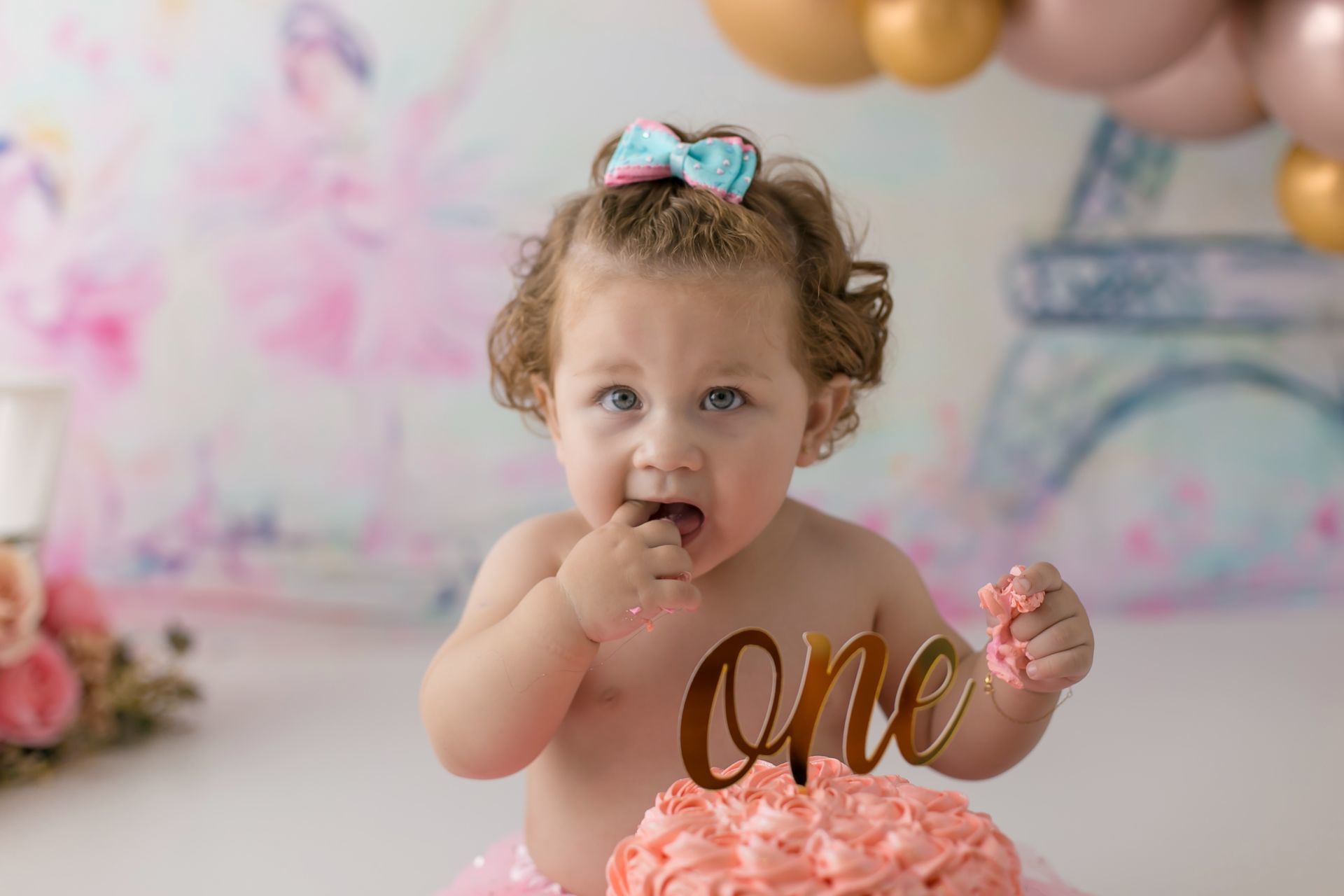 Foto Smash the Cake - Ensaio de 1 aninho da Heloisa - Imagem 18