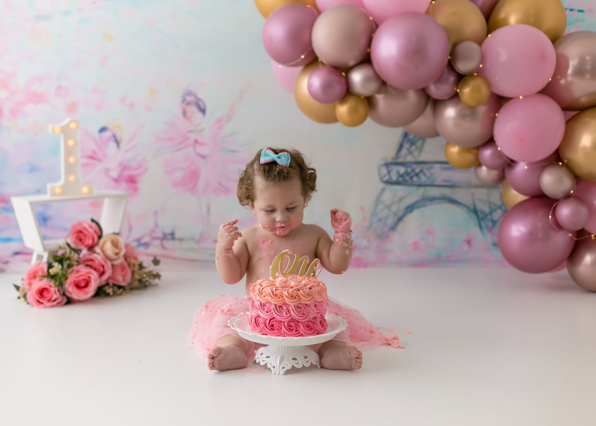 Foto Smash the Cake - Ensaio de 1 aninho da Heloisa - Imagem 21